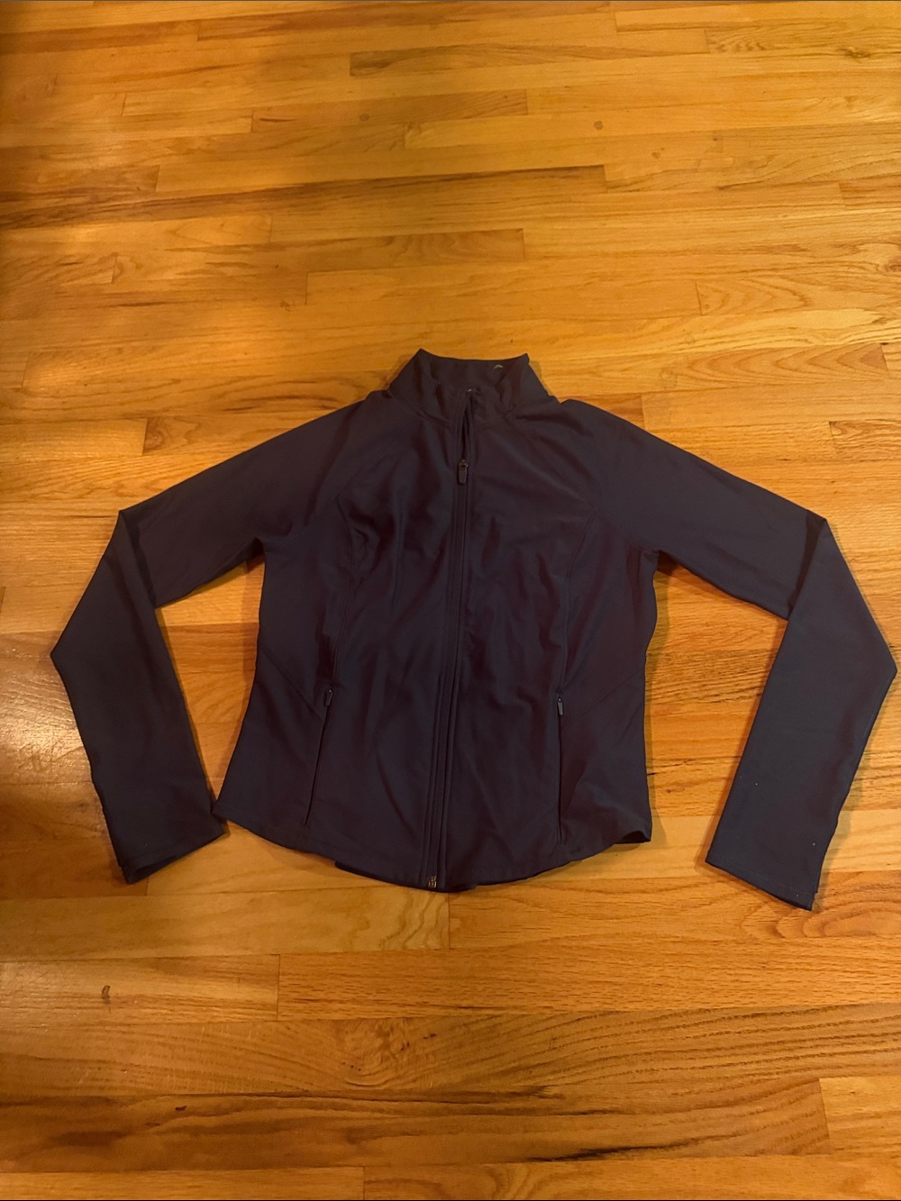Old Navy Power Soft Women’s Zip-Up Jacket Navy Medium